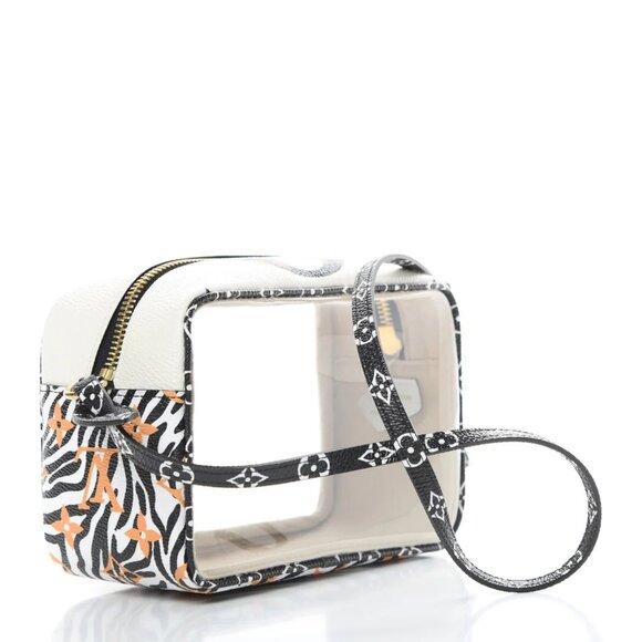 Louis Vuitton Monogram Giant Jungle Beach Pouch Ivory - Picture 2 of 5